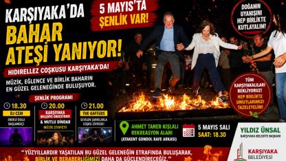 Karşıyaka’da Bahar Ateşi Yanıyor!