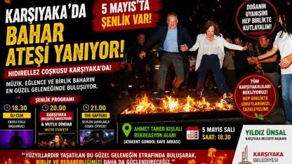 Karşıyaka’da Bahar Ateşi Yanıyor!