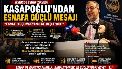 Kasapoğlu’ndan Birlik ve Beraberlik Çağrısı