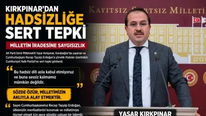 Kırkpınar’dan Özür Açıklamasına Sert Yanıt
