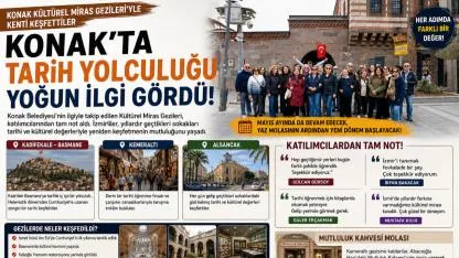 Konak’ta Tarih Yolculuğu Yoğun İlgi Görüyor