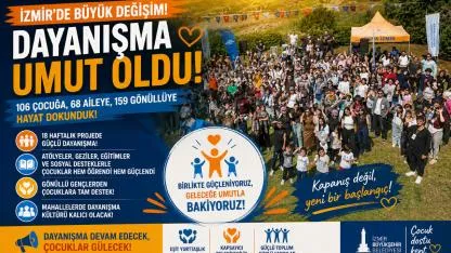 “Mahallede Dayanışma Var”