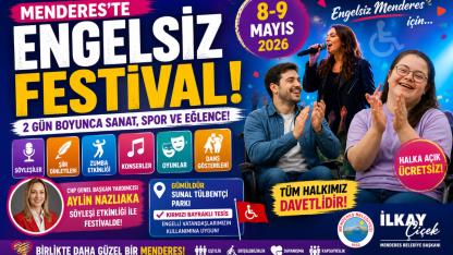 Menderes’te Engelsiz Coşku Başlıyor
