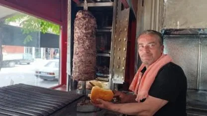 Odun Ateşinde Döner Büyük İlgi Gördü