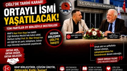 Ortaylı İsmi Tüm Partileri Birleştirdi