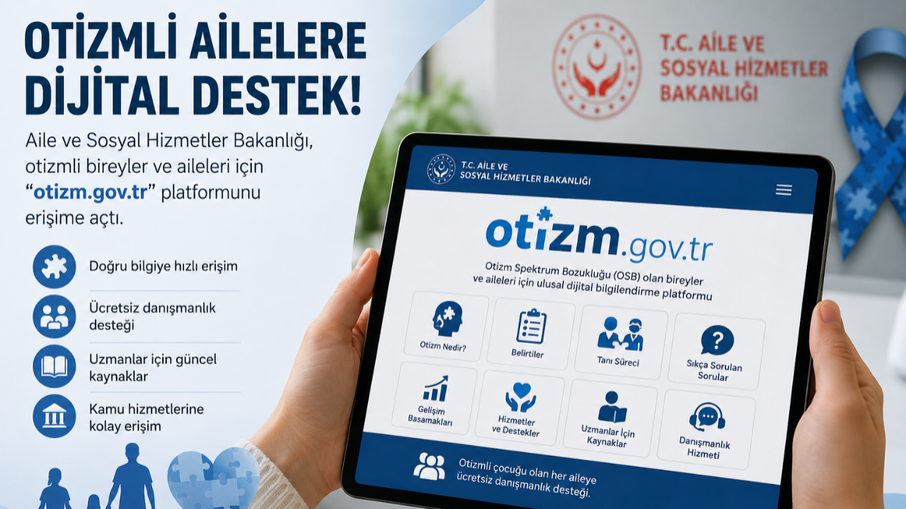 Otizmli Aileler İçin Tarihi Adım
