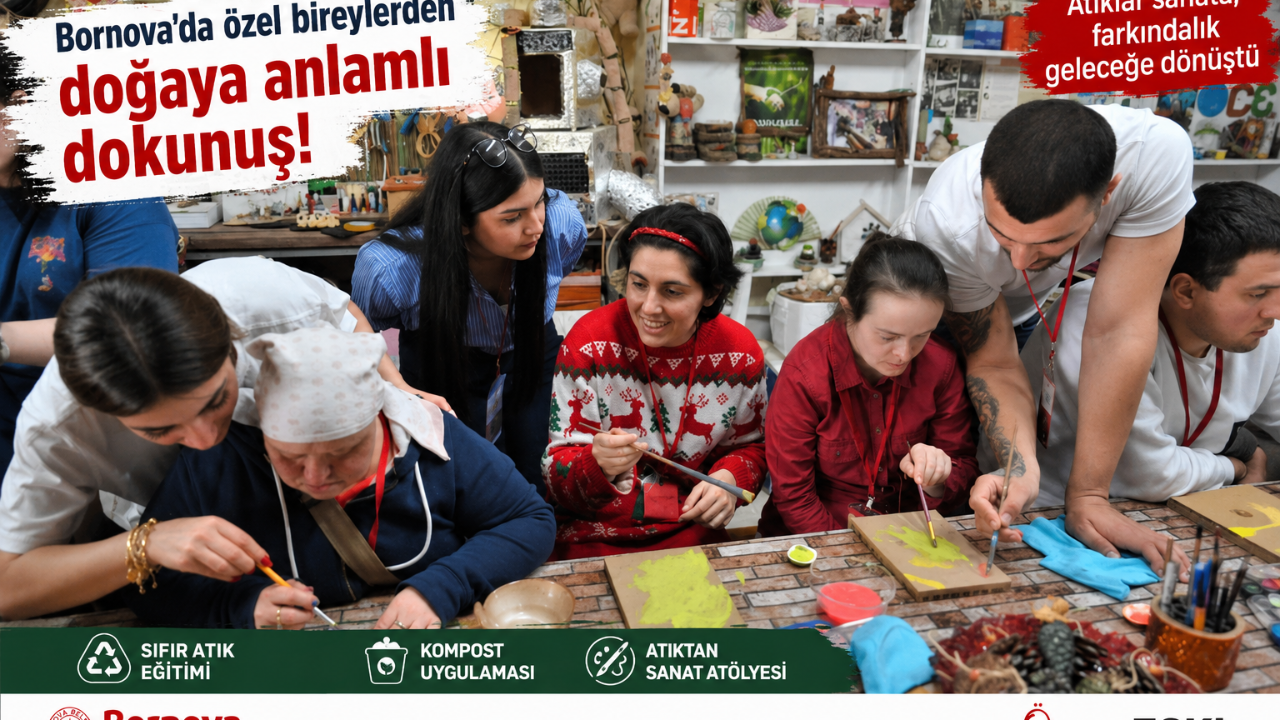 Özel Çocuklardan Doğaya Anlamlı Mesaj