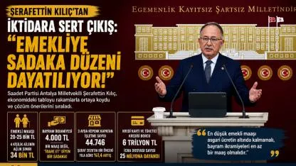 Şerafettin Kılıç’tan İktidara Tepki
