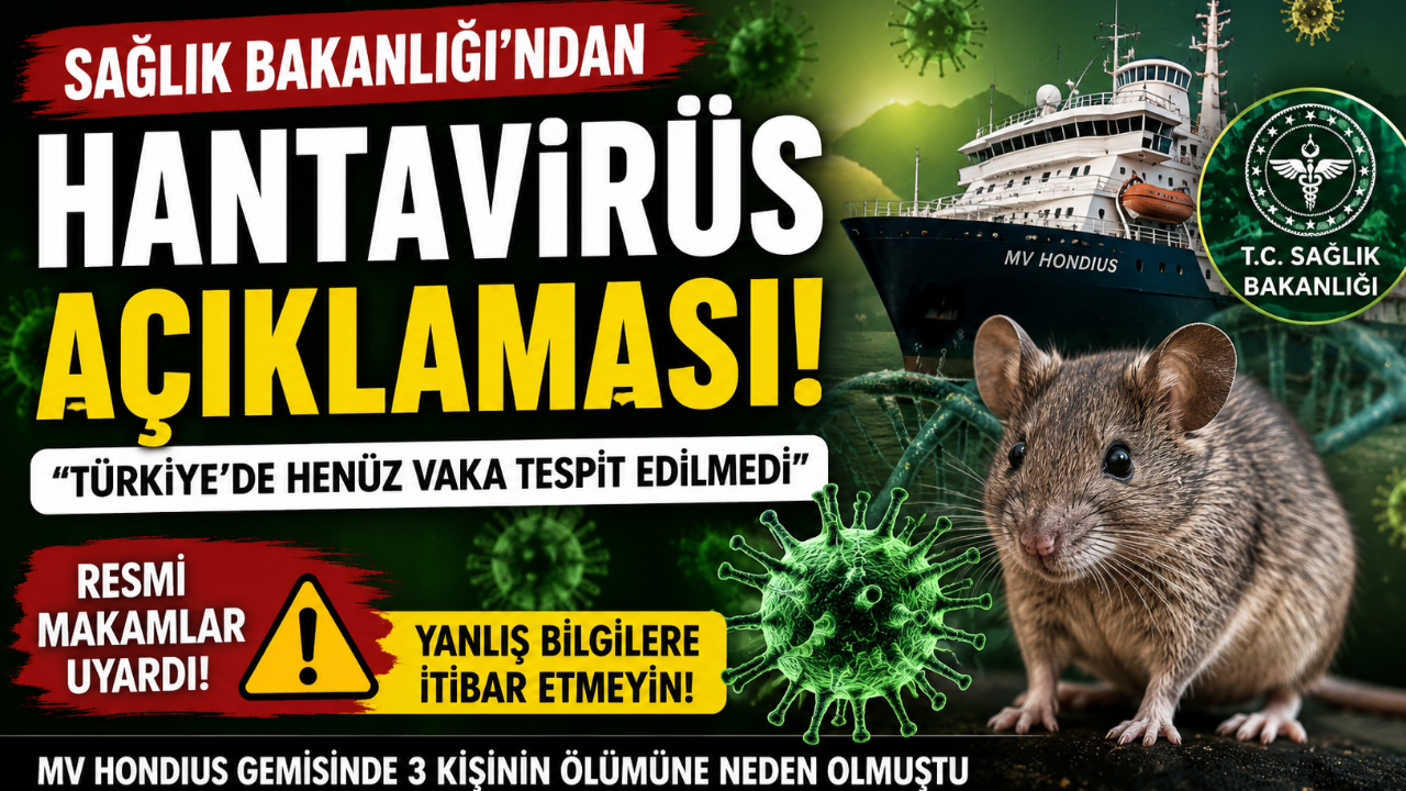 Türkiye İçin Kritik Hantavirüs'ü Uyarı