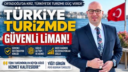 Türkiye Turizmde “Güvenli Liman” Oldu