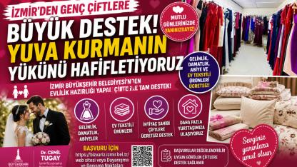 Ücretsiz Gelinlik ve Ev Eşyası Desteği