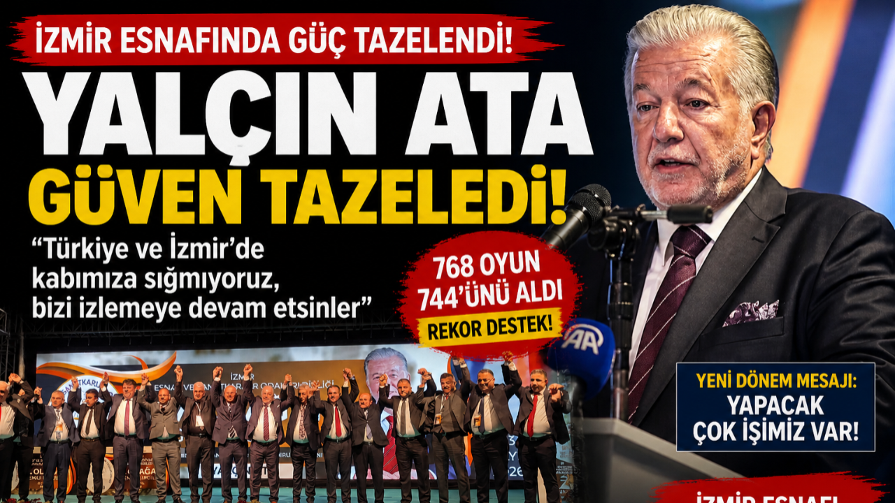 Yalçın Ata Rekor Oyla Yeniden Başkan