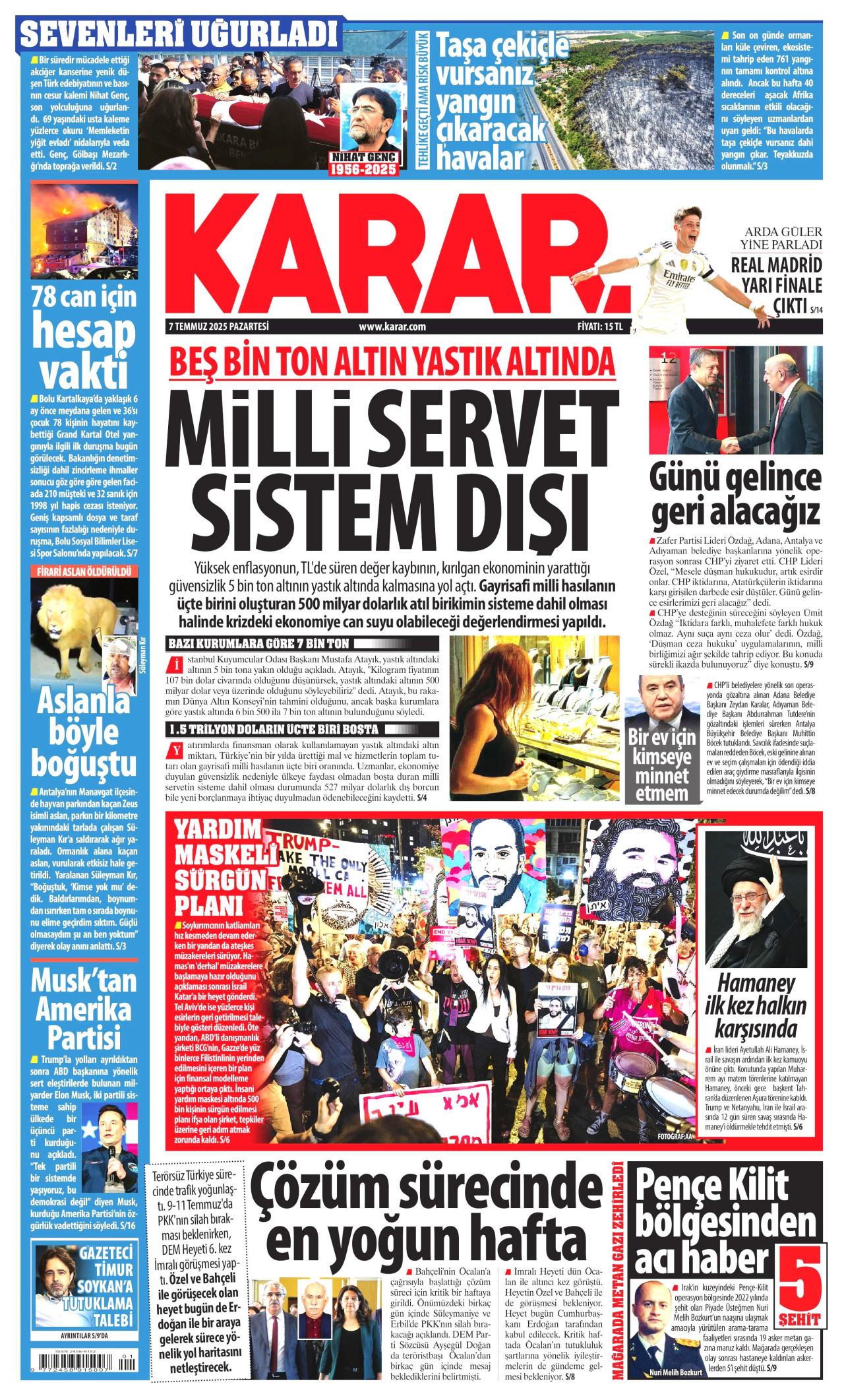 KARAR Gazete Manşeti
