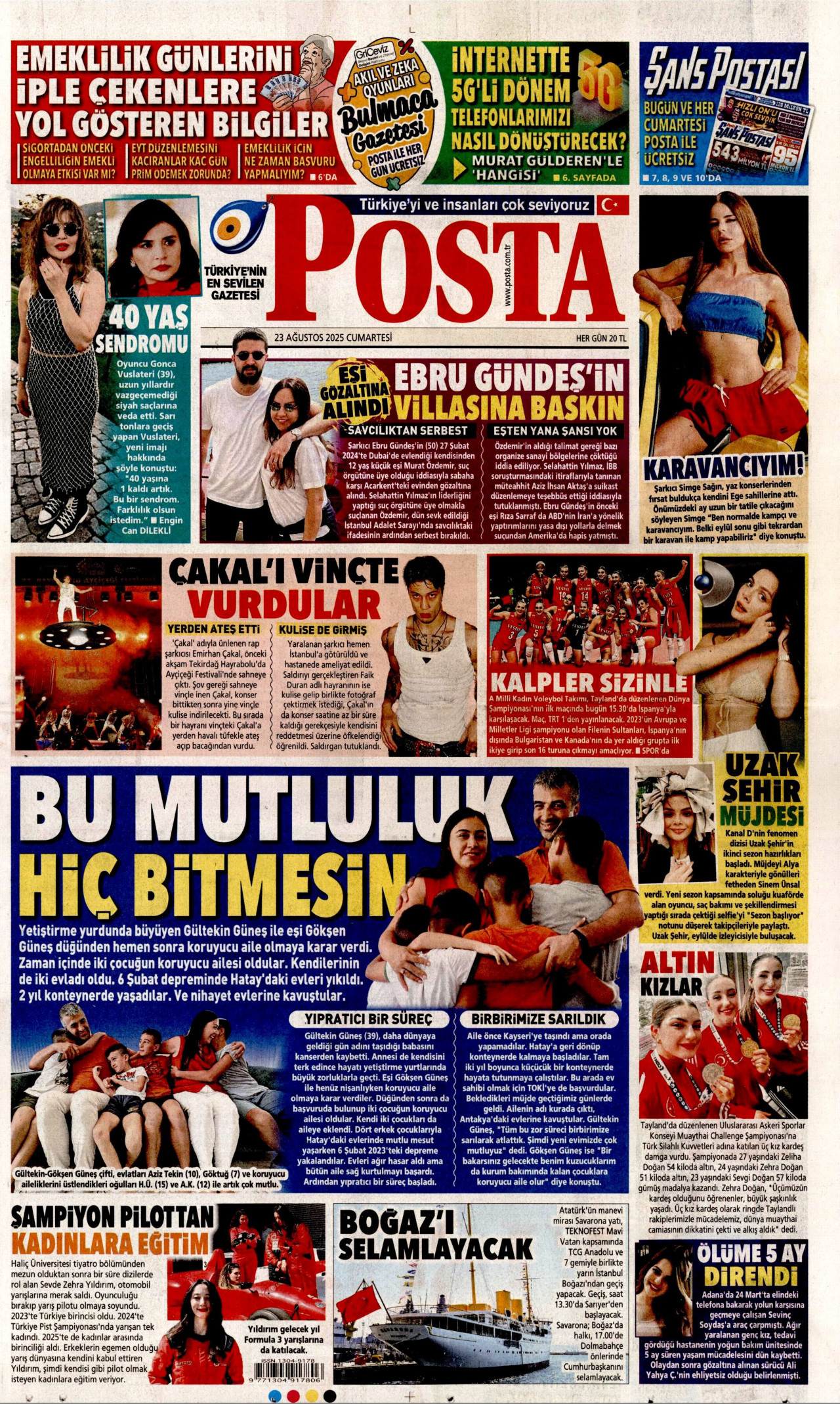 POSTA Gazete Manşeti