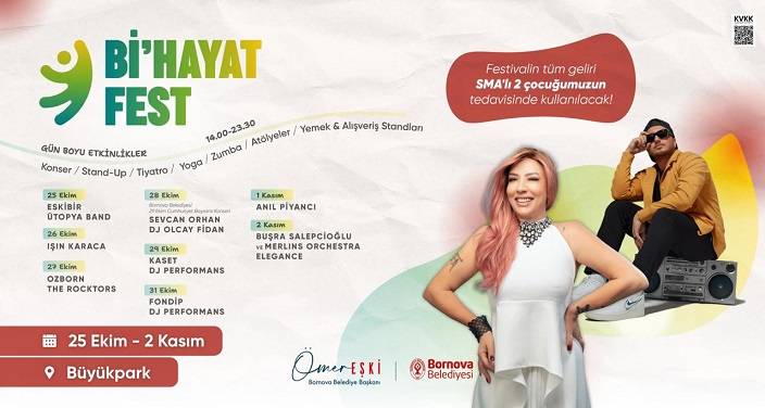 Bi’Hayat Fest Başlıyor