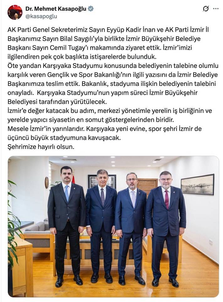 Karşıyaka Stadı İçin Son Viraj!