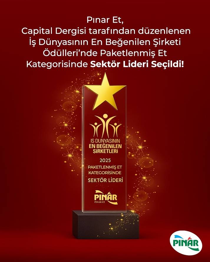 Pınar Et, “Paketlenmiş Et” Kategorisinde Üçüncü Kez Zirvede