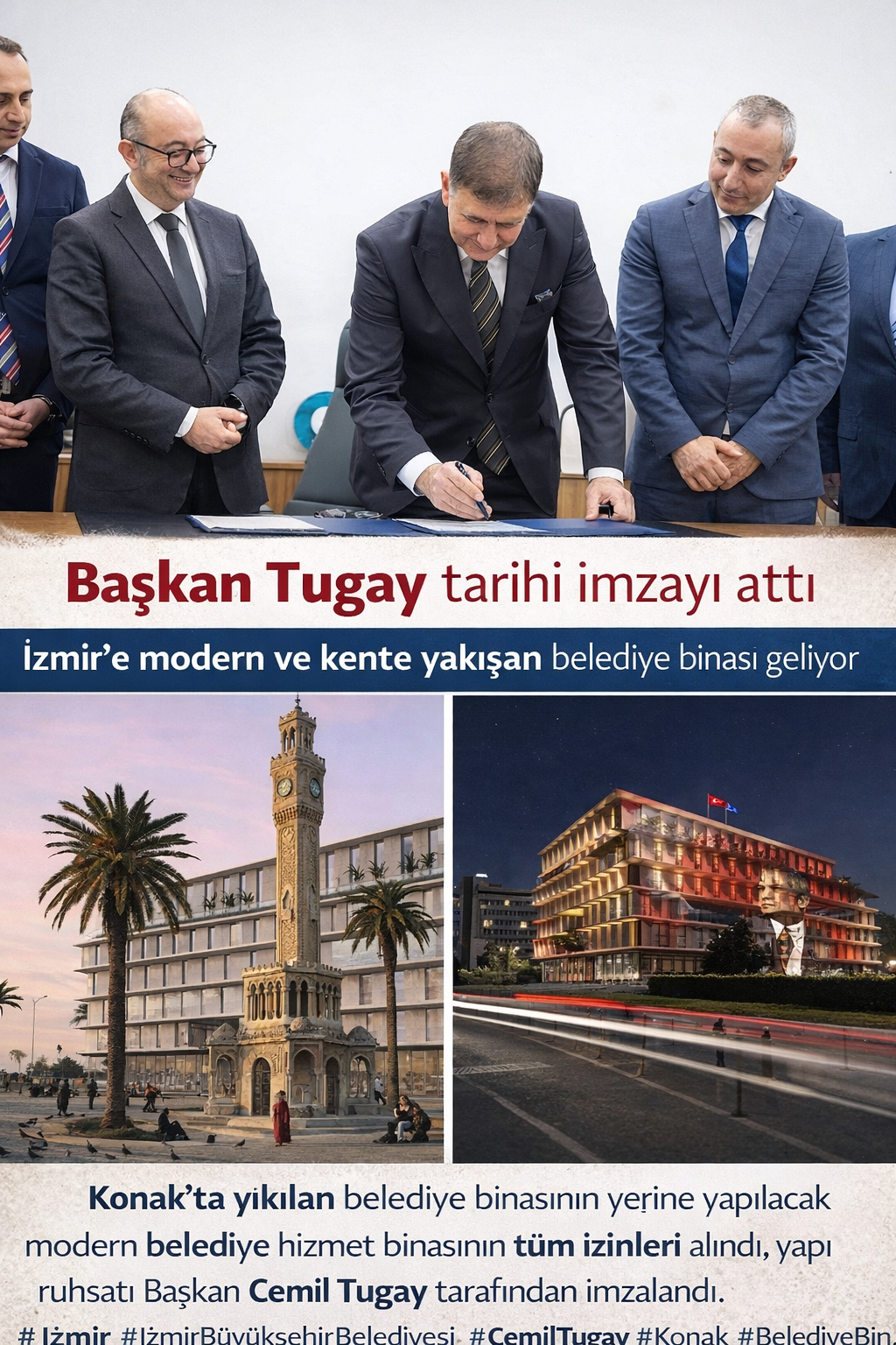 Konak’ta Belediye Binası İçin Yeni Dönem Başlıyor