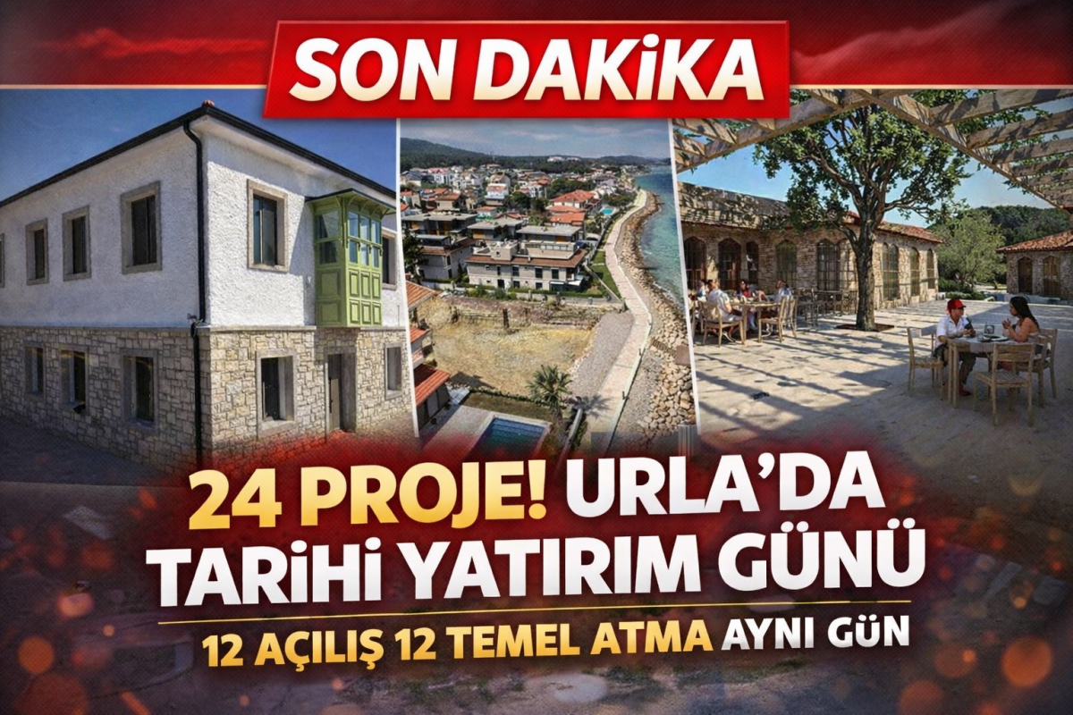 Aynı Gün 12 Açılış 12 Temel Atma