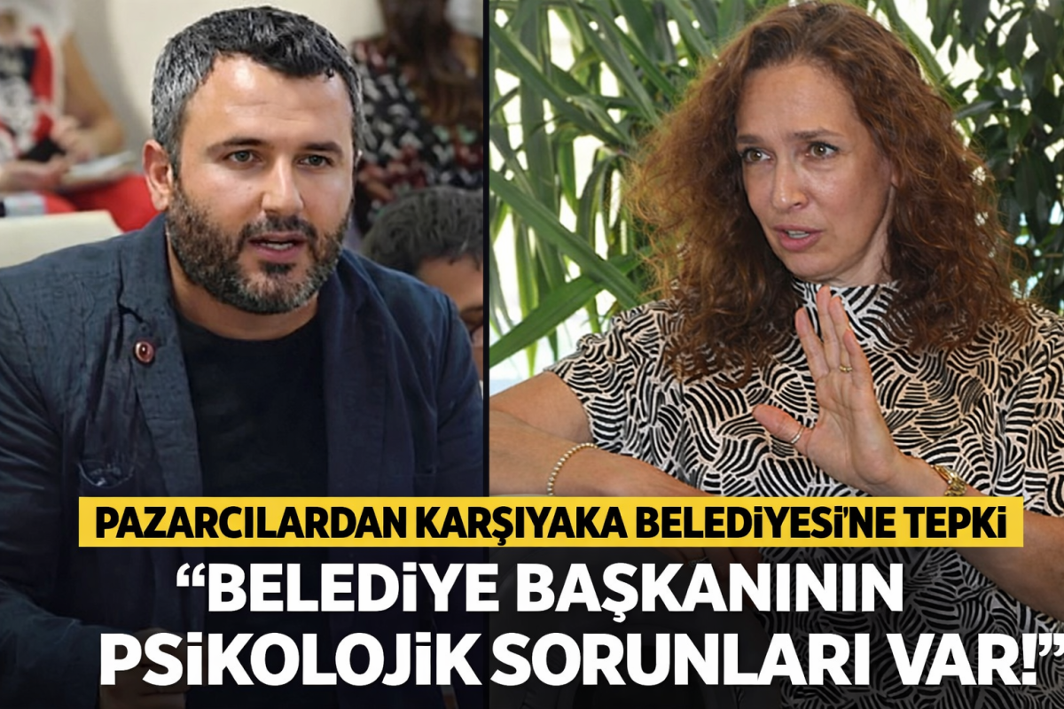 Pazarcılardan Karşıyaka Belediyesi’ne Tepki