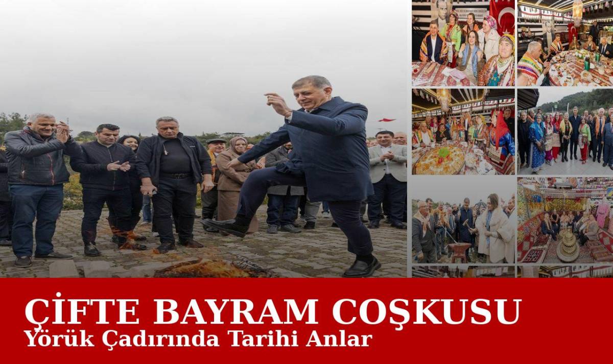 Yörük ve Türkmenler İzmir’de Tek Yürek Oldu