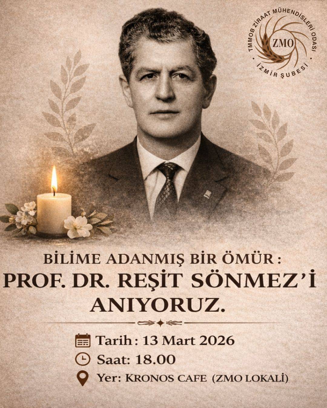 Türk tarımına katkılarıyla anılan bilim insanı için özel program