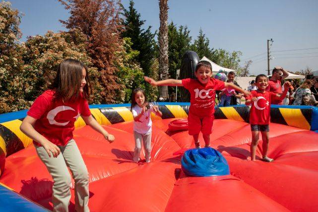 Çocuklar için unutulmaz gün Güzelbahçe’de