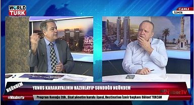 Yunus KARAKAYA NGÜNDEM 'İn konuğu,  Bülent TERCAN